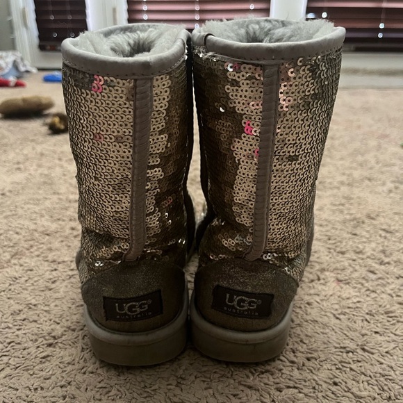Shimmer Sequin Ugg Boots - Picture 6 of 8